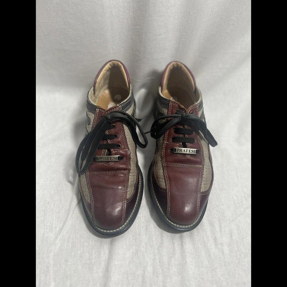 Pratesi Men’s Golf Spikes Size 44 Made In Italy